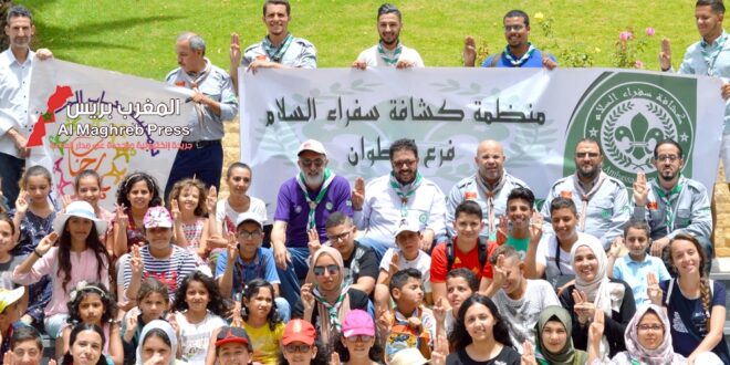 منظمة كشافة سفراء السلام - فرع تطوان - تطلق مبادرات خيرية خلال شهر رمضان