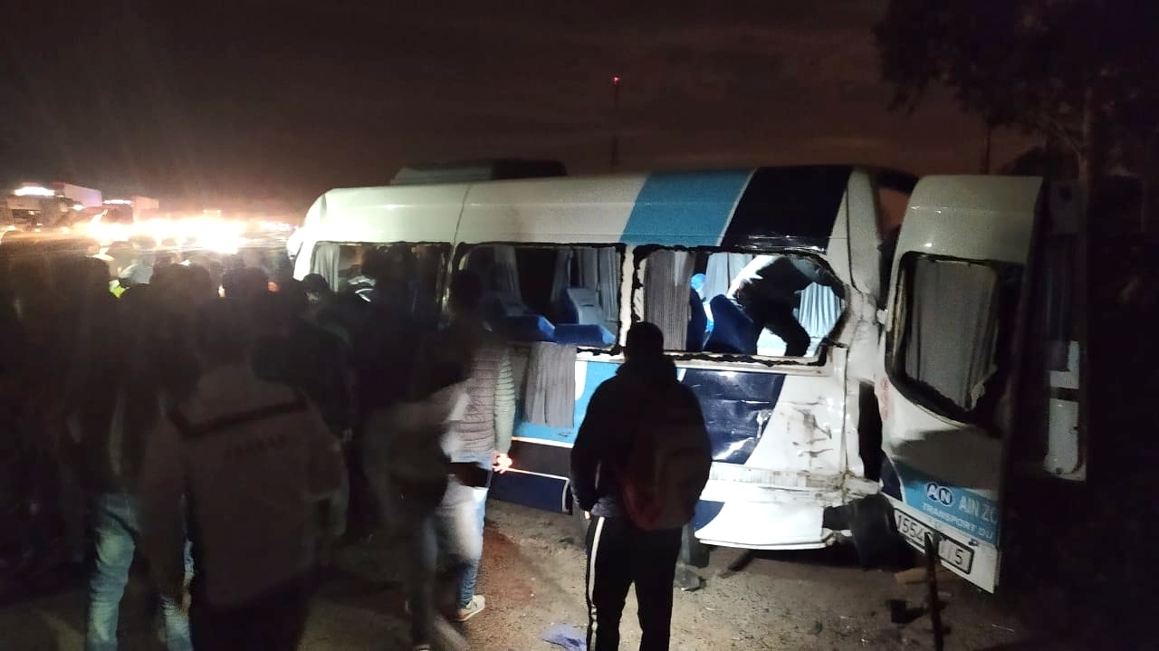 حادث سير مميتة بمدخل مدينة طنجة تسفر عن مقتل سائق الحافلة