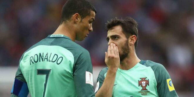 برناردو سيلفا التعادل مع إسبانيا نتيجة جيدة ورونالدو لا يزال عنصرا مهما في منتخب البرتغال
