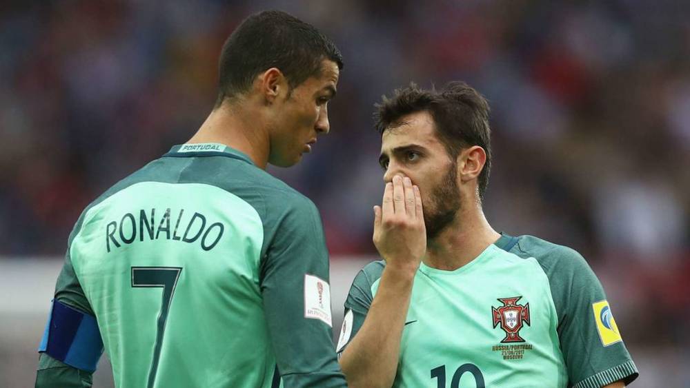 برناردو سيلفا التعادل مع إسبانيا نتيجة جيدة ورونالدو لا يزال عنصرا مهما في منتخب البرتغال