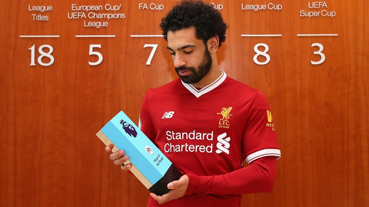 Salah claims third EA SPORTS Player of the Month award
