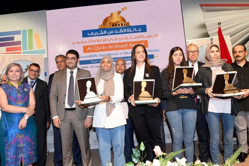 تتويج الفائزين بجائزة القدس للتميز الصحفي