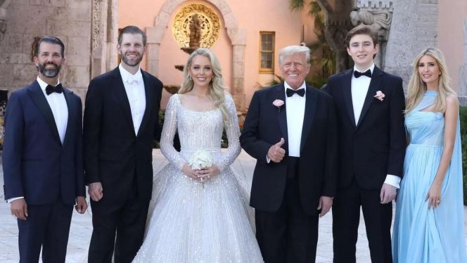 زفاف ابنه ترامب