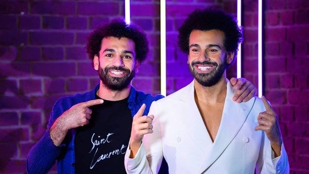 بالصور: تمثال من "الخردة" لمحمد صلاح بمصر