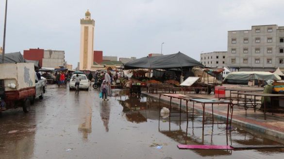 أمطار بمدينة الداخلة