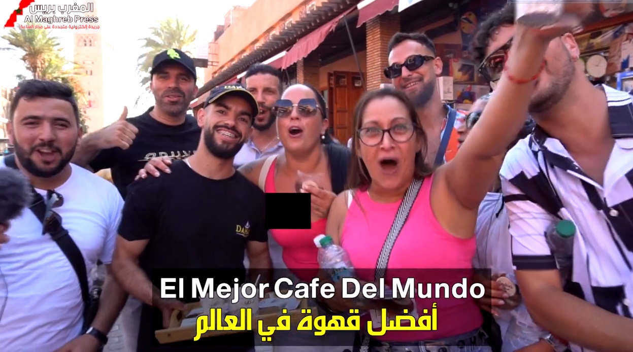 السياح الأجانب بمراكش يحضرون افتتاح قهوة دهب وينبهرون بمذاقها الرفيع