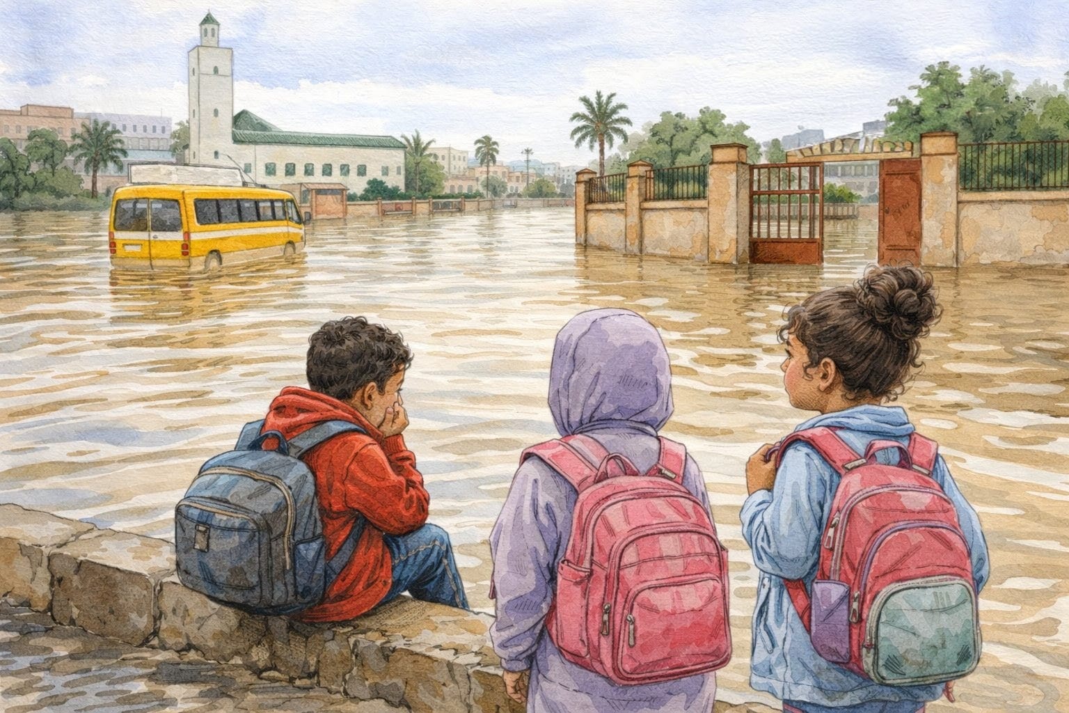 استئناف الدراسة حضوريًا بعدد من جماعات إقليم سيدي قاسم واستمرار تعليقها بباقي المؤسسات